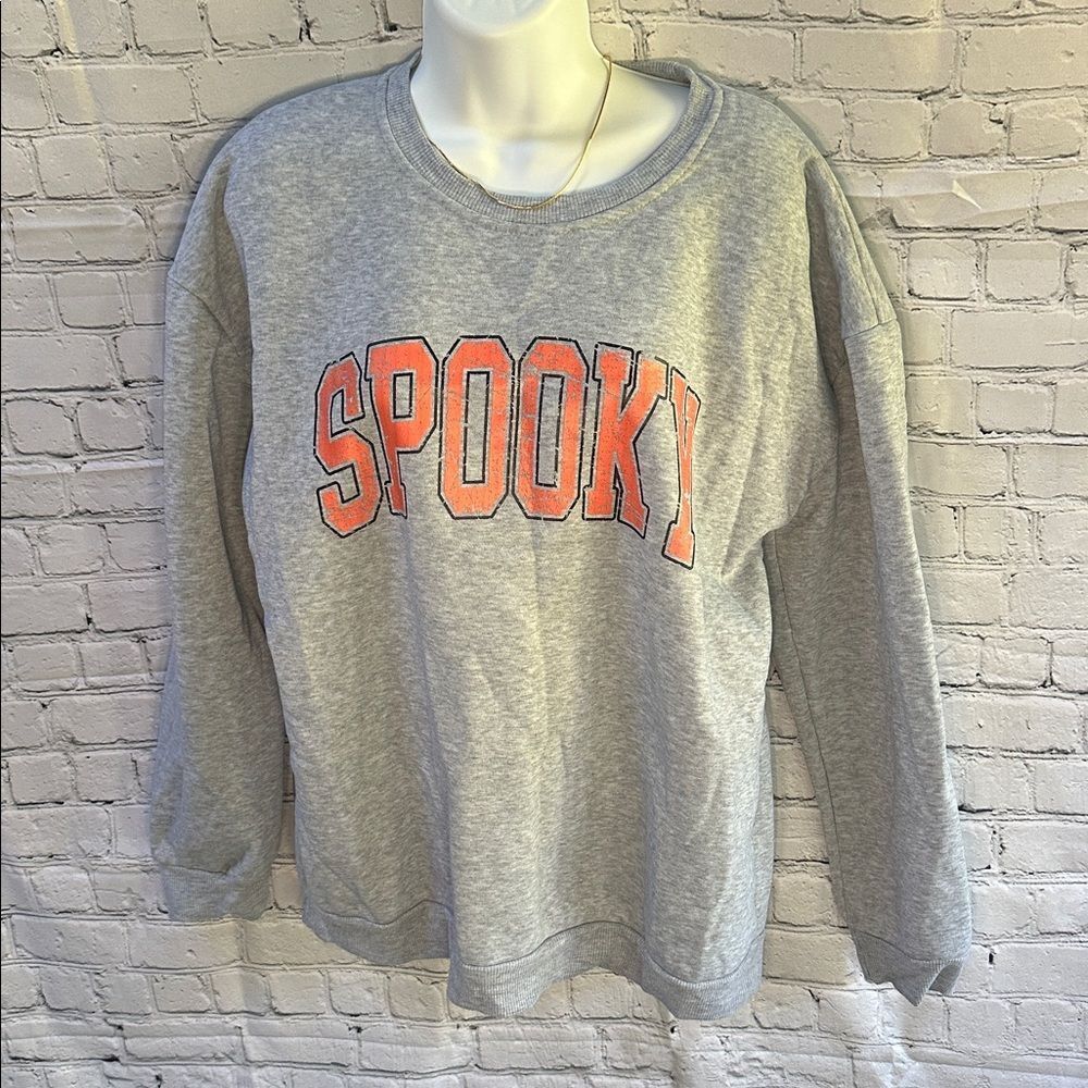 SPOOKY Athleticwear Sweatshirt Woman’s size Large